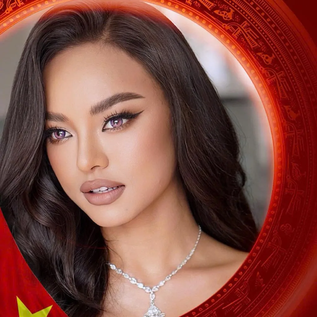 Hình ảnh Mai Ngô chia sẻ trên trang cá nhân của mình thông báo sẽ đại diện Việt Nam tham gia Miss Charm 2025