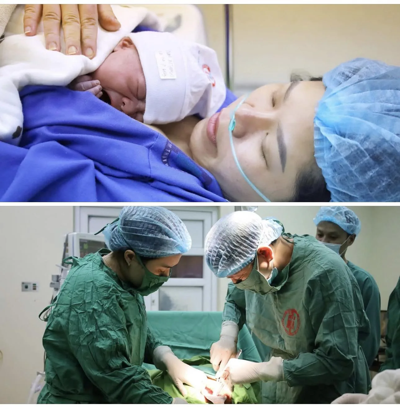 Mẹ tròn con vuông sau ca phẫu thuật